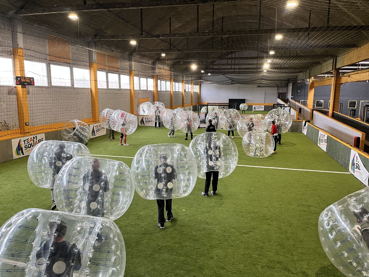 Bubble Foot Hauts-de-France : l’activité insolite à vivre chez Team Square